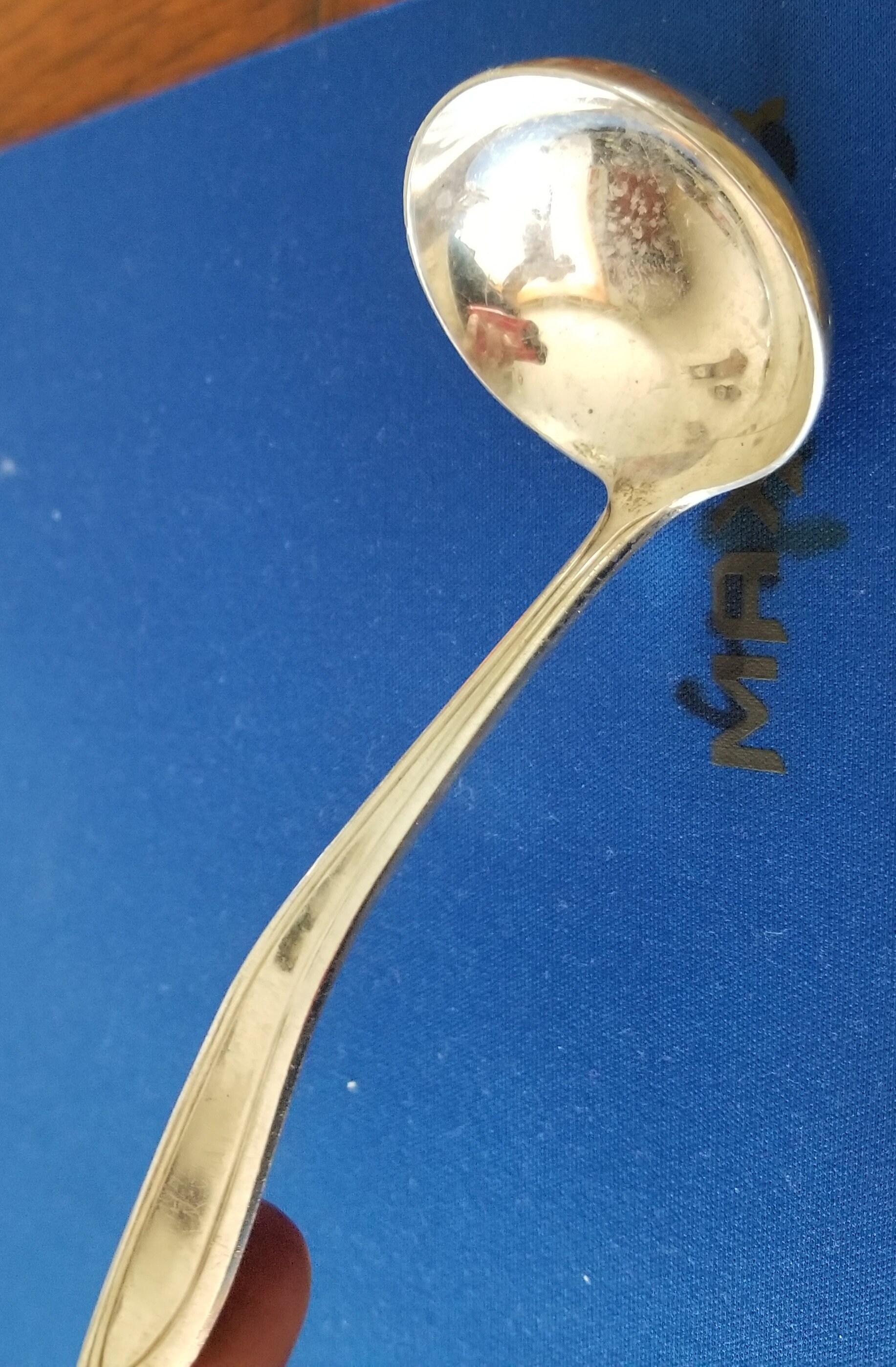 1960s Silver Plate Gravy Ladle Sauce Ladle Cutlery Keltum Etsy Canada
