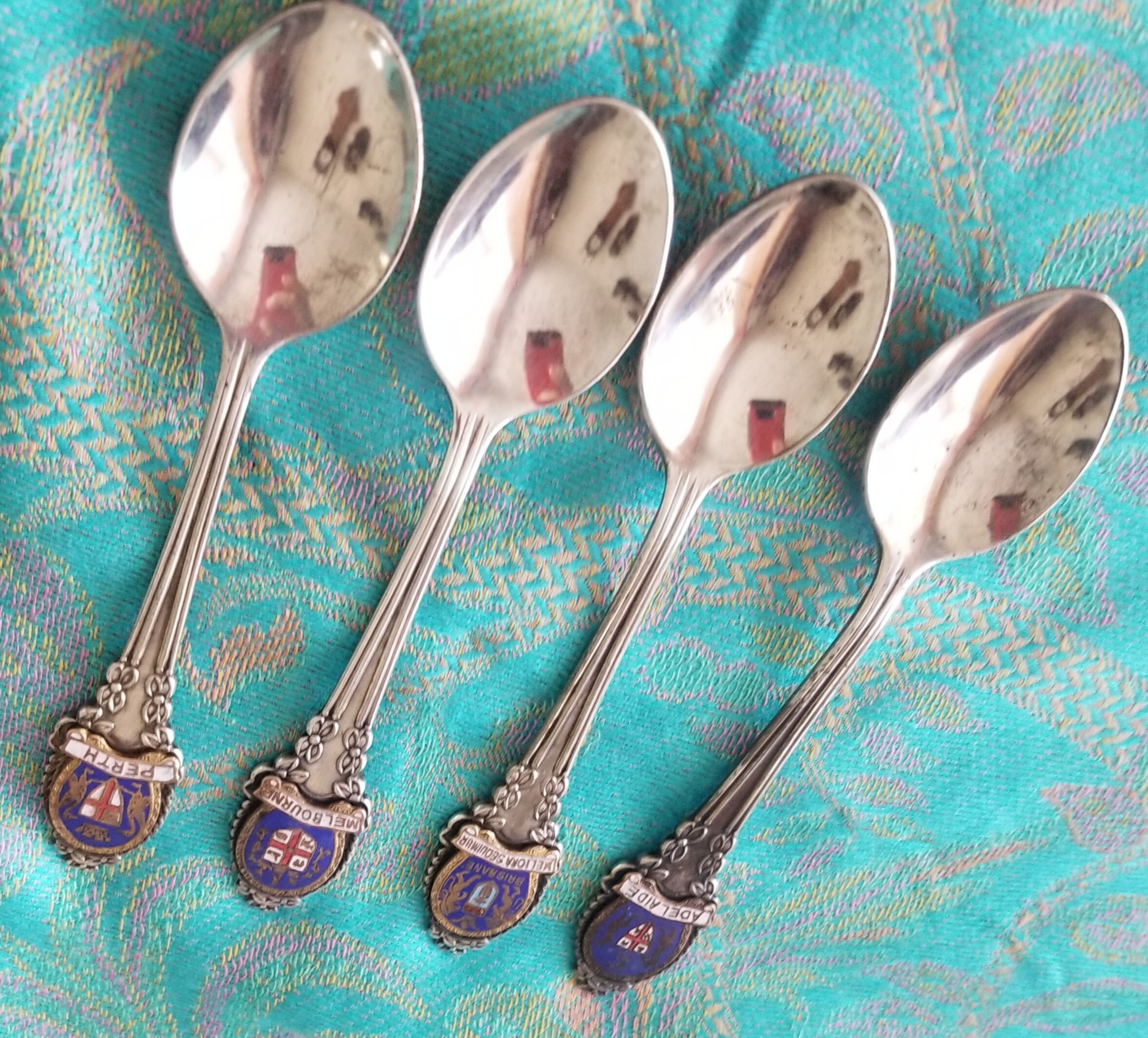 Set Silver plate tea Spoons coffee spoons Lutre EPNS Etsy