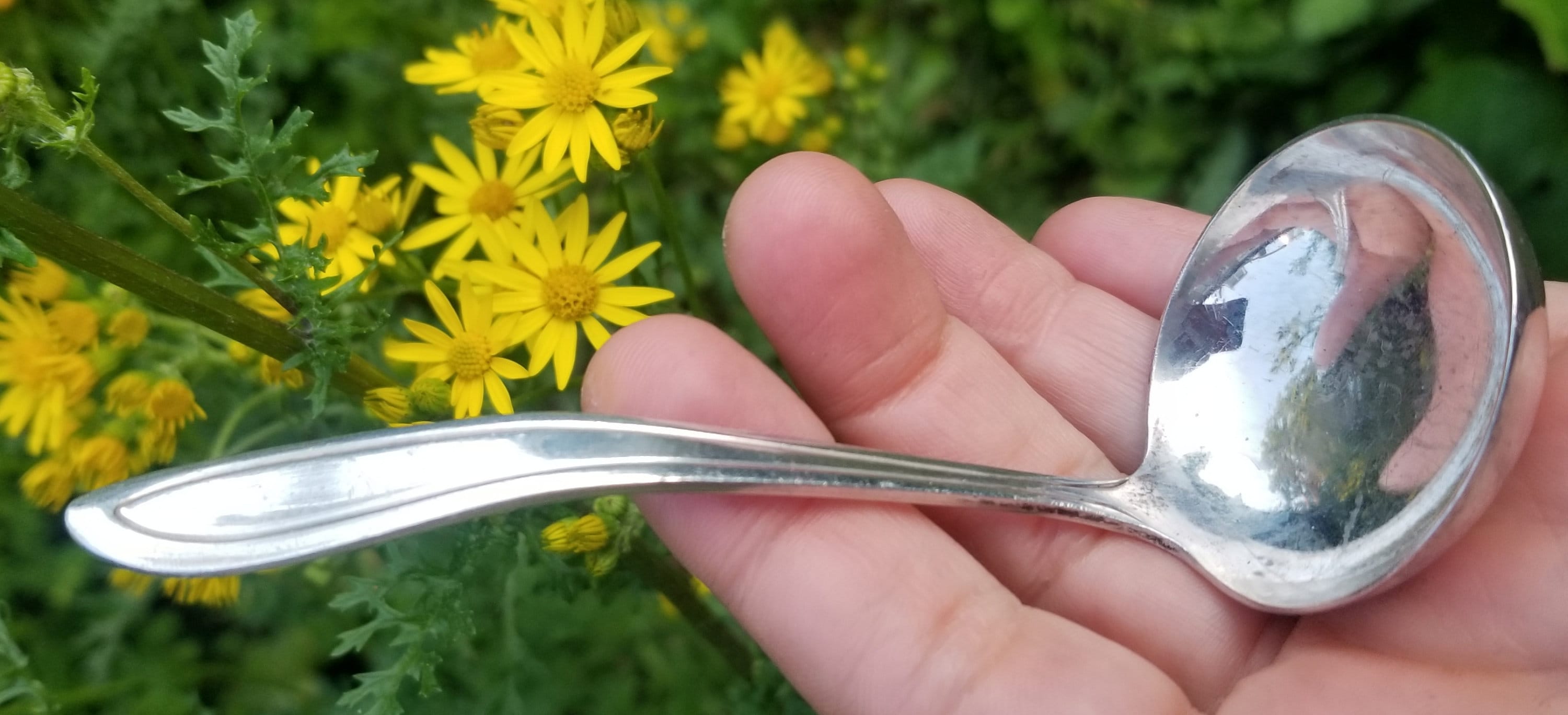1960s Silver Plate Gravy Ladle Sauce Ladle Cutlery Keltum Etsy Canada