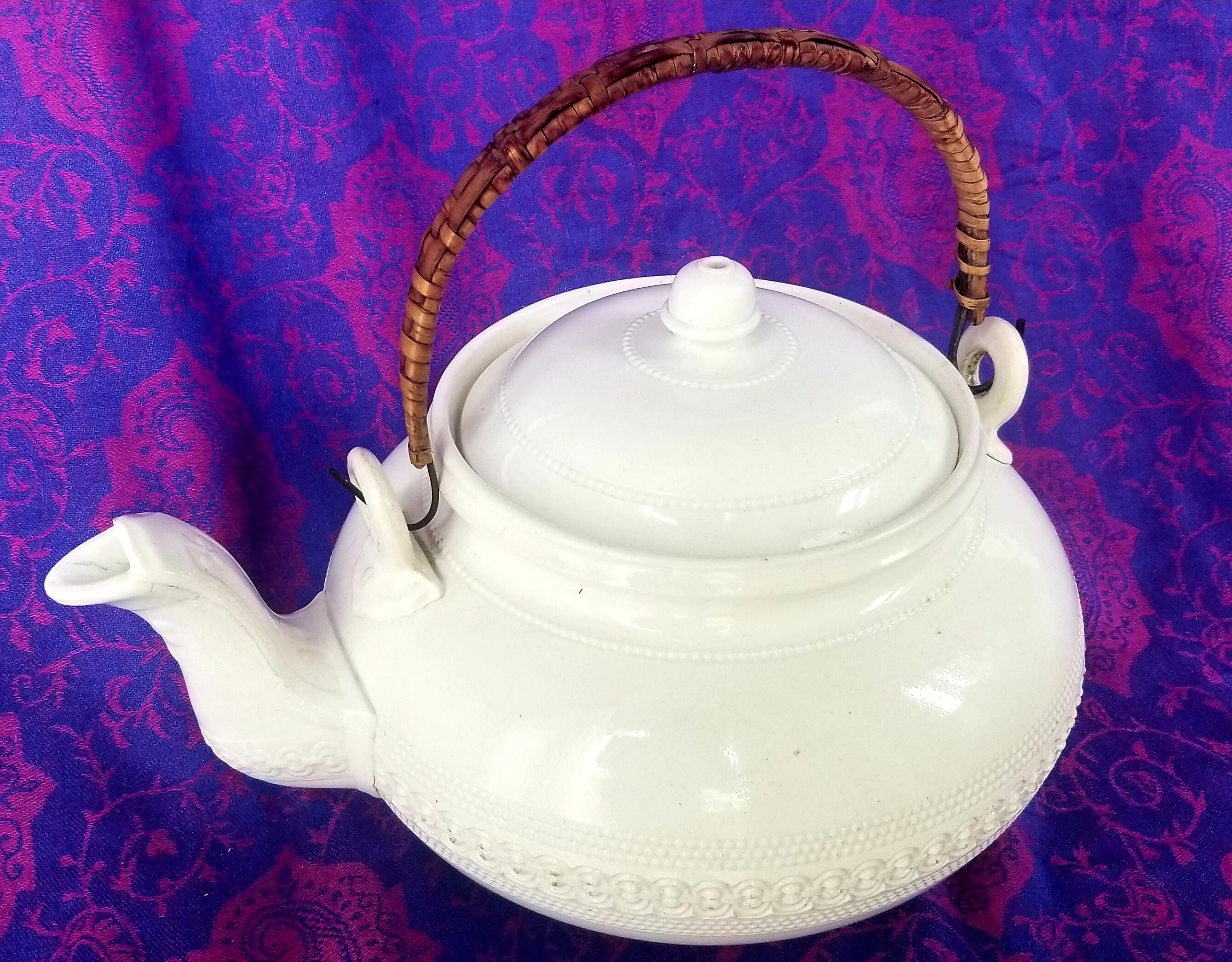 1855 Antique Dutch Tea Kettle Large Tea Pot Kettle Porcelain Etsy UK