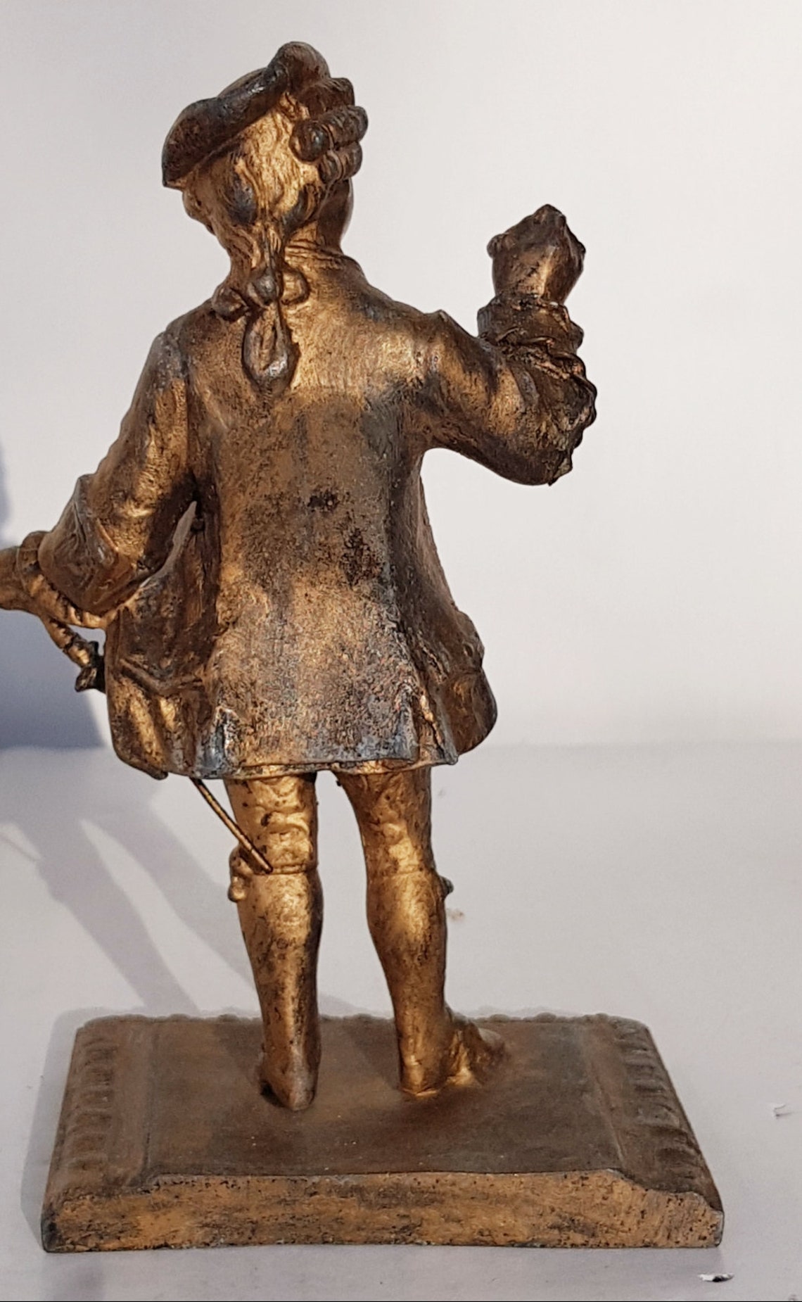 Bronze Statue Office figurine 1960s Etsy