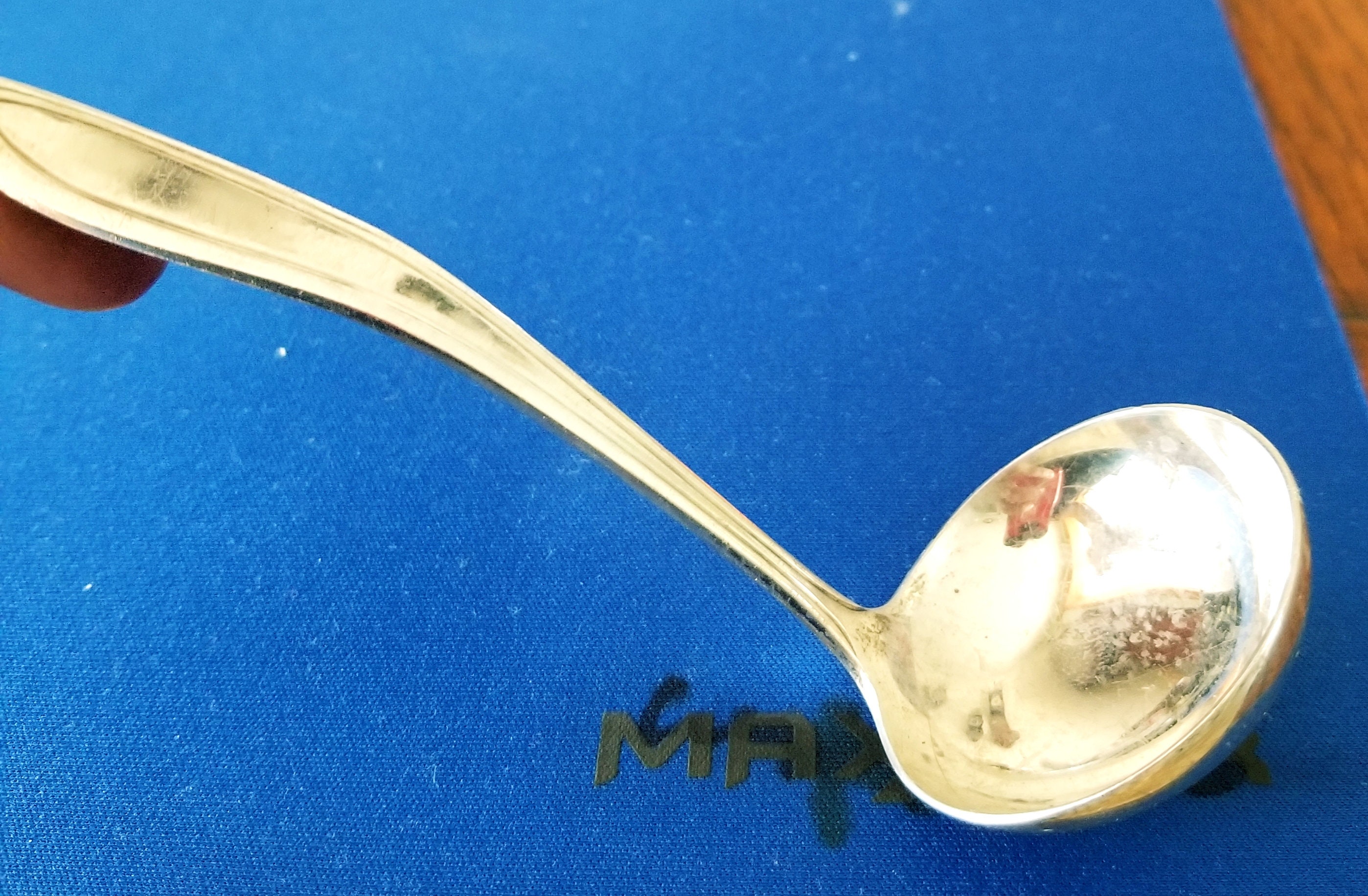 1960s Silver Plate Gravy Ladle Sauce Ladle Cutlery Keltum Etsy Canada