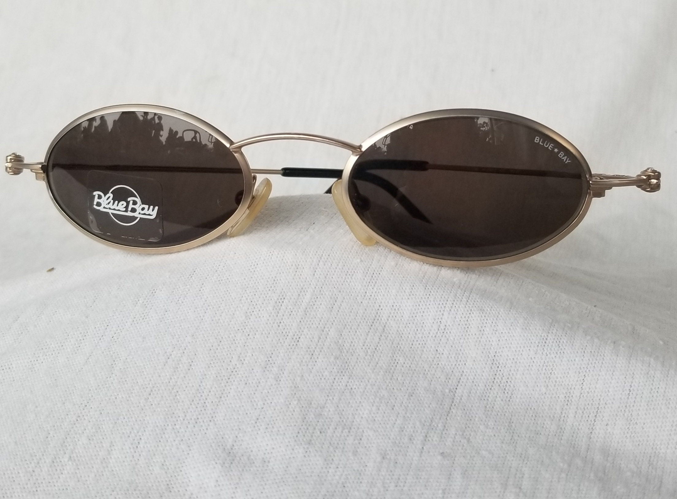 Vintage Blue Bay Sunglasses Glasses Sunglasses 1980s Etsy UK