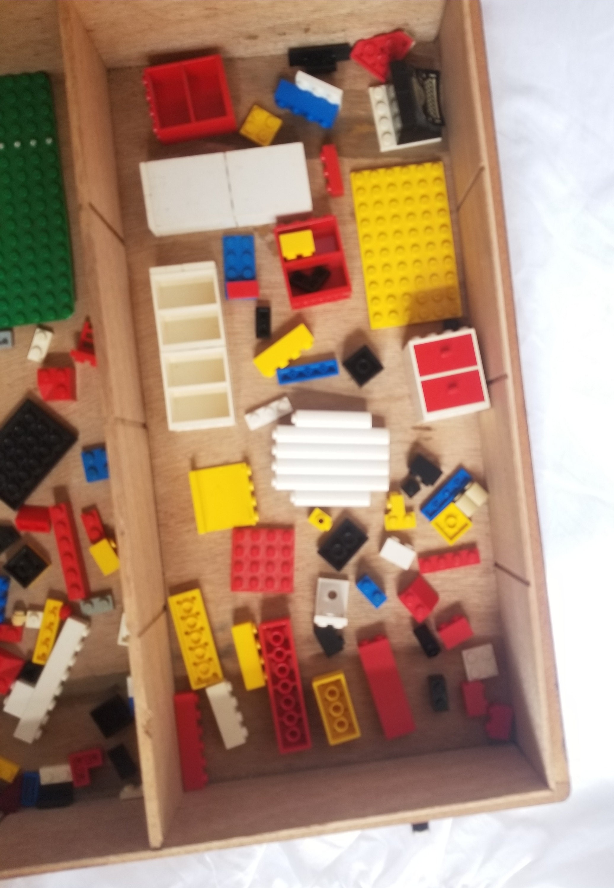 Antique wooden online legos