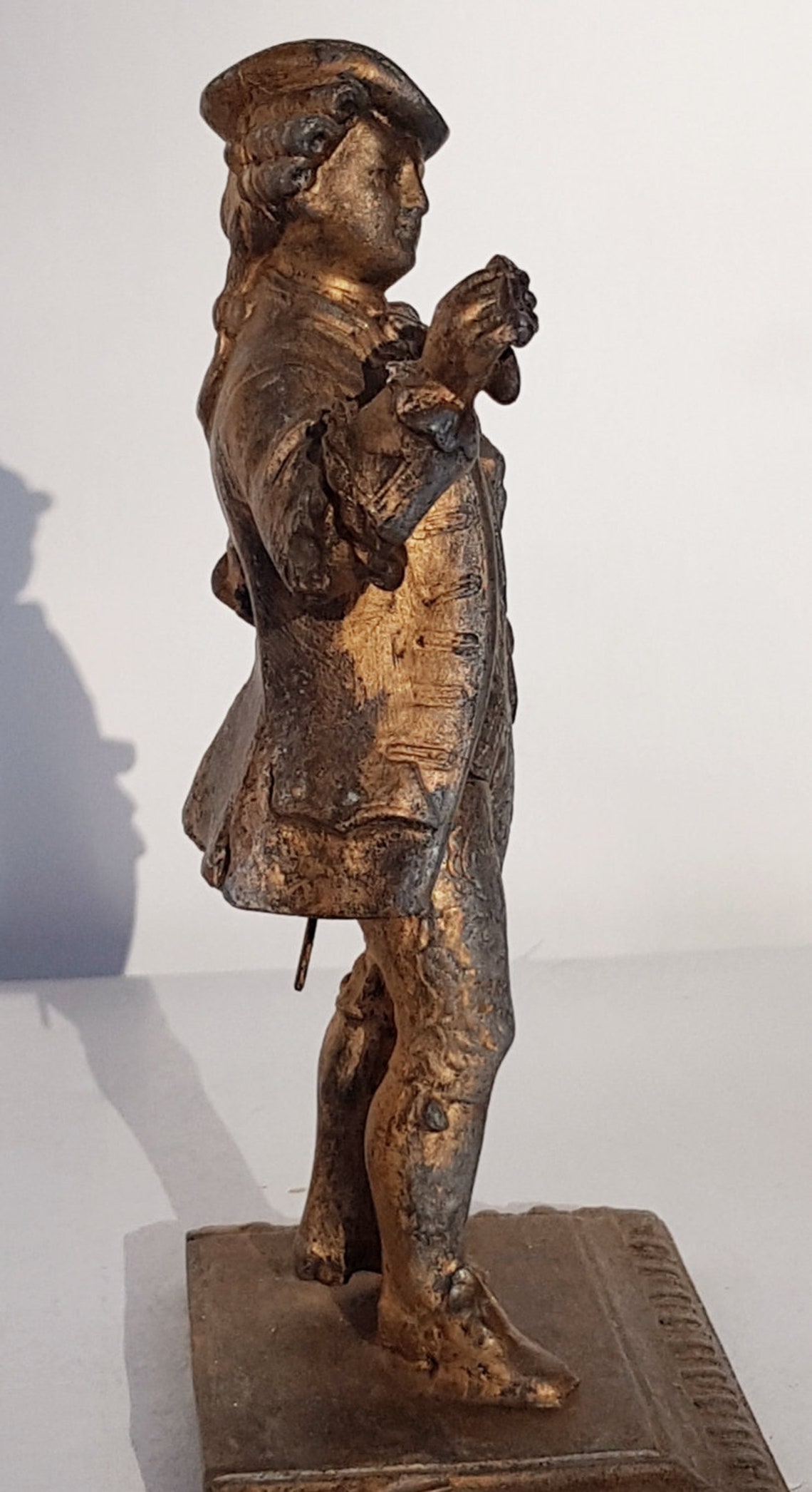 Bronze Statue Office figurine 1960s Etsy