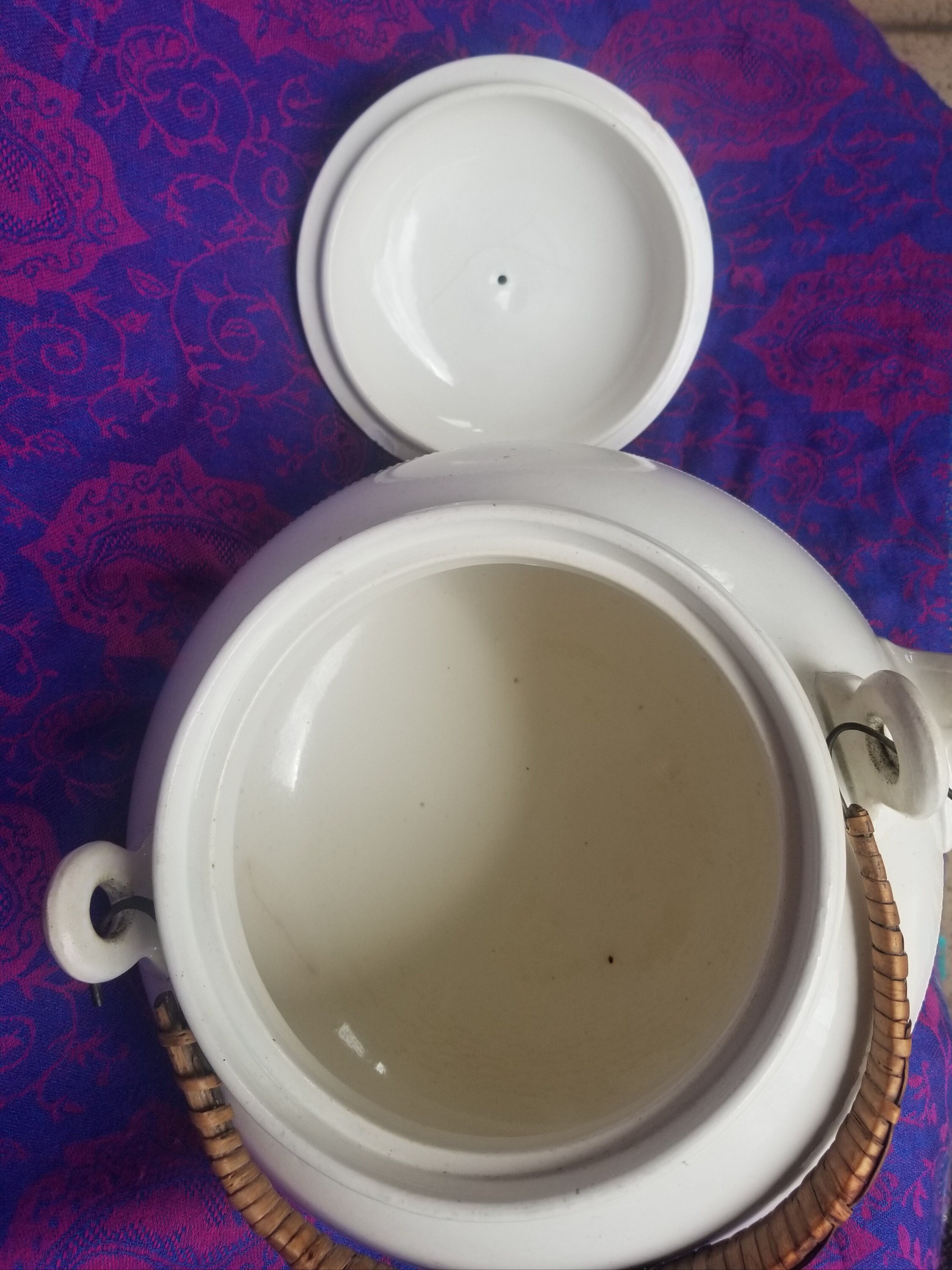 1855 Antique Dutch Tea Kettle Large Tea Pot Kettle Porcelain Etsy UK