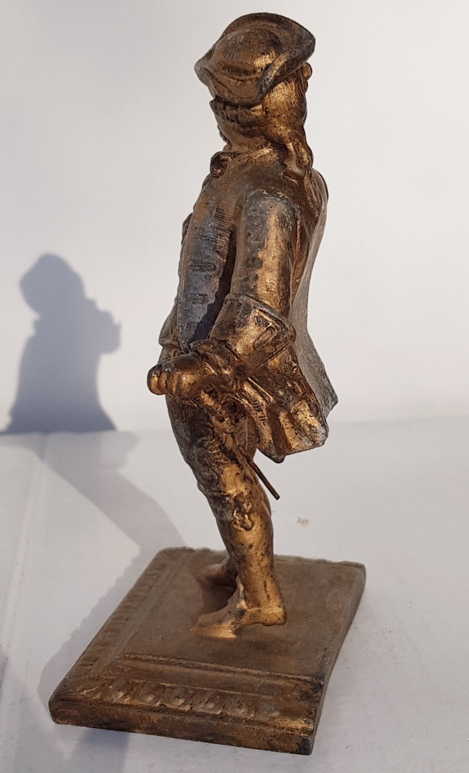 Bronze Statue Office figurine 1960s Etsy