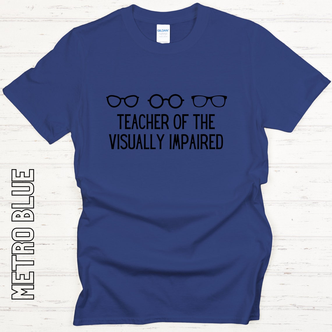 Teacher of the Visually Impaired TVI SoftStyle Shirt Etsy