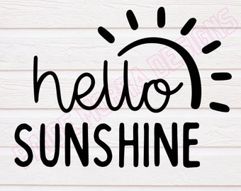 Hallo Sunshine SVG