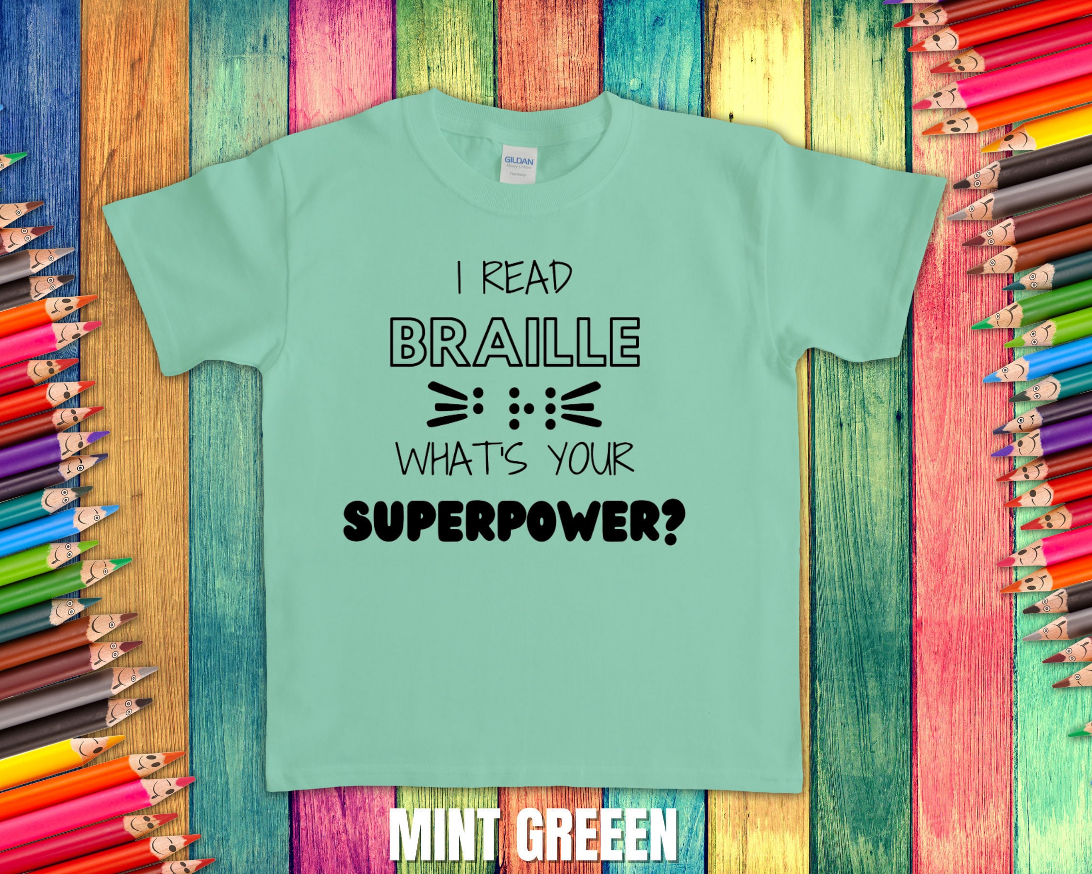 I Read Braille What's Your Superpower T-Shirt Tshirt I Read Braille What's Your Superpower T-Shirt Tshirt