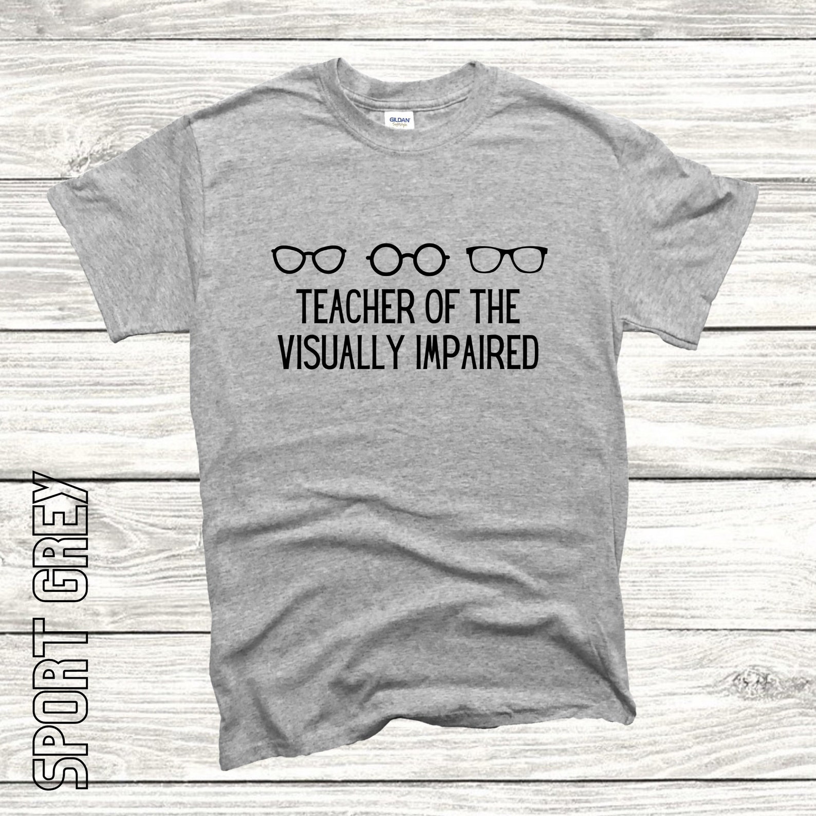 Teacher of the Visually Impaired TVI Softstyle Shirt Etsy