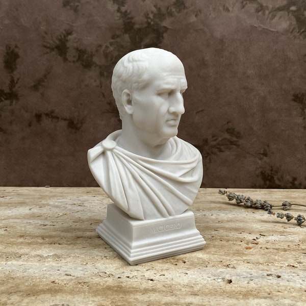 Die Büste des Markus Tullius Cicero | Statue des römischen Staatsmannes