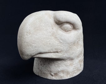 Head of Persian Eagle God I Mount Nemrut I Heavy Marble Pencil Cup
