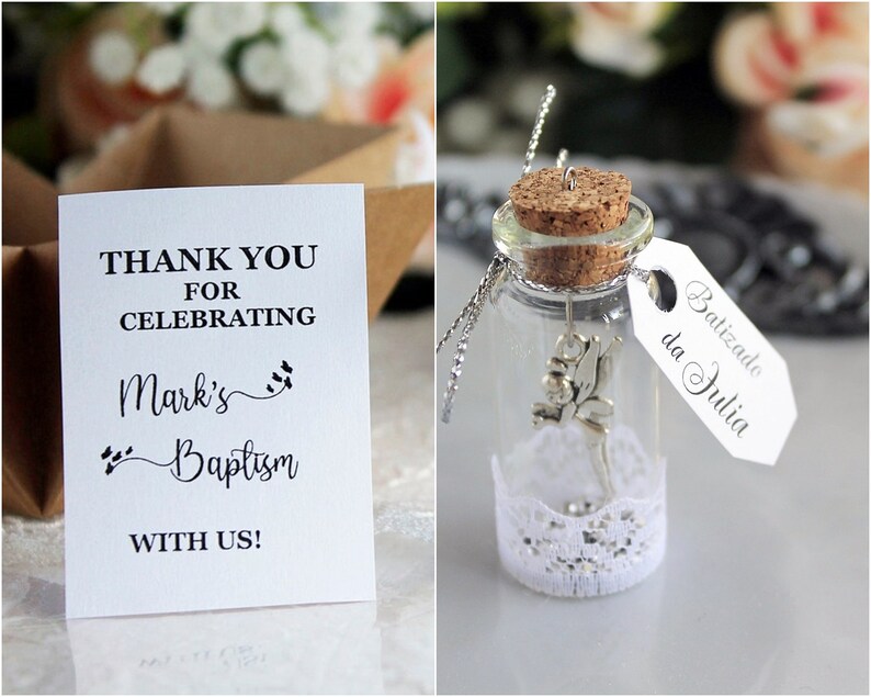 You can choose with THANK YOU scroll or without! Whether it is a confirmation, baptism, or communion, these tokens of gratitude convey appreciation to guests for sharing in the joyous celebration of faith.