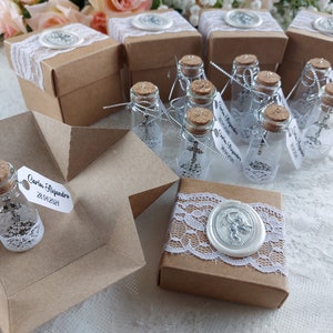 Personalized Baptism Christening & Confirmation Favors for Guests, Custom Communion Gifts, Religious Souvenirs, Boy and Girl Party Favors