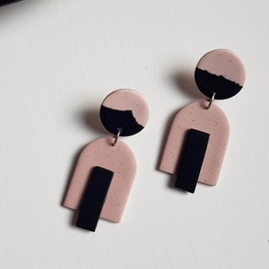 Polymer clay earrings