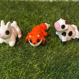 Tiny 3D Printed Baby Animals - Adorable Miniature Creatures