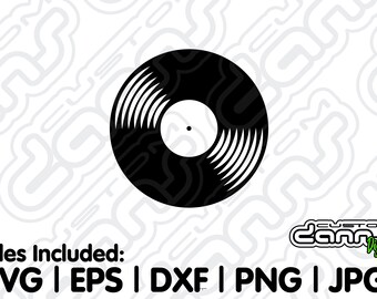 Download Vinyl Records Svg Etsy