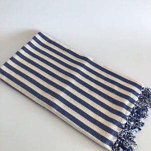 Cotton Turkish Towel 40x70, Bachelorette Favor, Bridesmaid Gift, Wedding Towel,Red/Blue Organic Towel, Wholesale Towel, Birthday Gift image 2