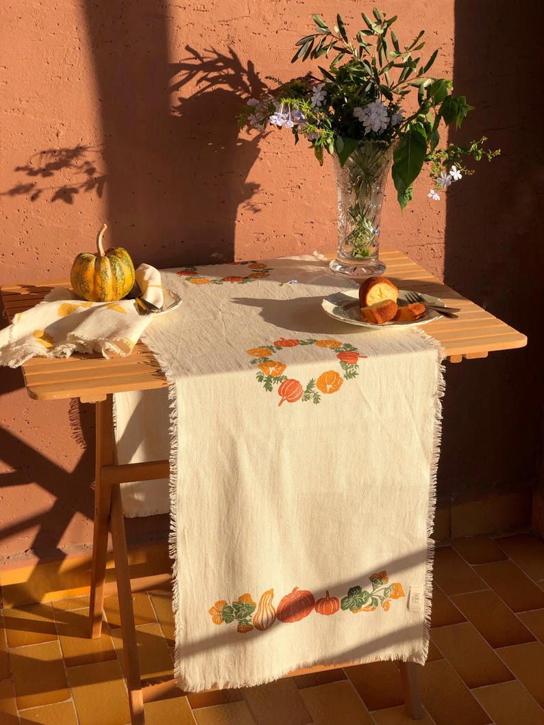 Moiratelier Pumpkin Table Runner - Thumbnail 2