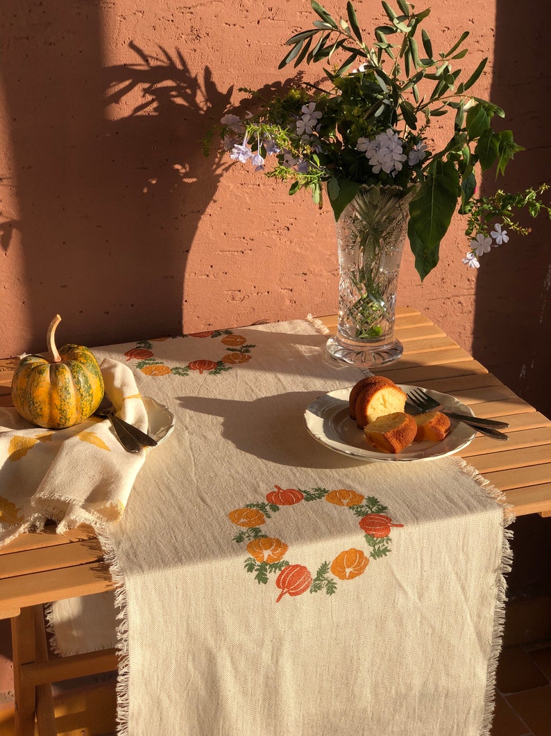 Moiratelier Pumpkin Table Runner - Thumbnail 4