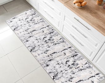 Custom Size Hallway Runner Rug 31 inch Wide Select Your Length Non-Slip (Skid Resistance)
