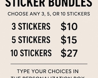 Nurse Sticker Bundle: Build Your Own Medical Humor Sticker Pack