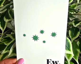 Get Well Soon Card: Funny greeting card, get better gift, funny card