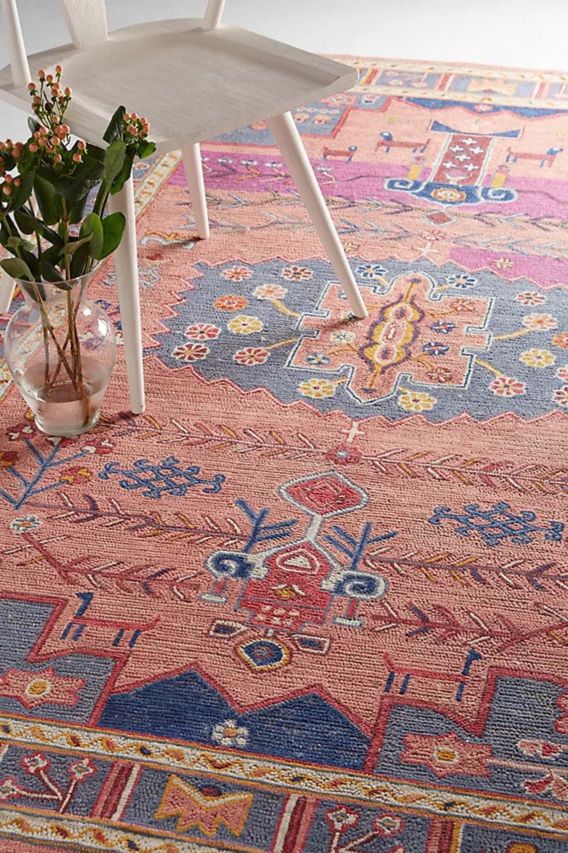 Luxury Bea Antelope Hand Tufted Rug Animal Rug Skin Woolen Etsy