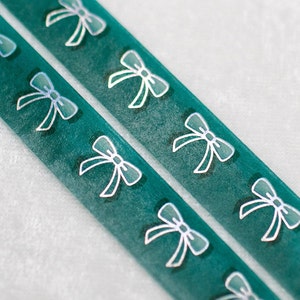 Sirenen Cafe | Schleife 15mm Washi Sample | Kaffee Washi Tape Kaffee Washi Holo Washi Tape silber washi irisierendes Washi Tape ästhetisches Klebeband