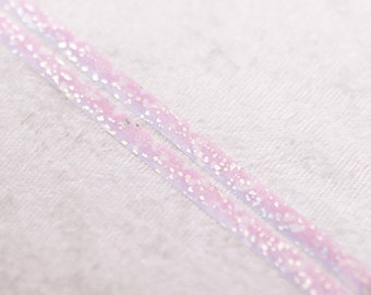 Pixie Dust | 5mm Washi Sample | Pink washi tape Iridescent washi tape holo washi tape pen pal pretty tape stationery fairy washi tape sample