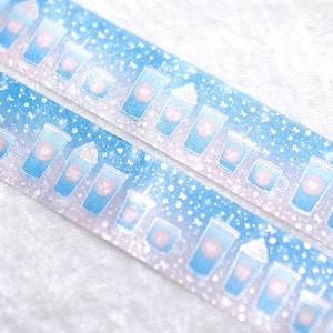 Siren es Morning Skies | 20mm Washi Sample | Washi Tape dick breit Washi Tape pastell washi tape irisierendes Washi Tape Kaffee washi washi tape