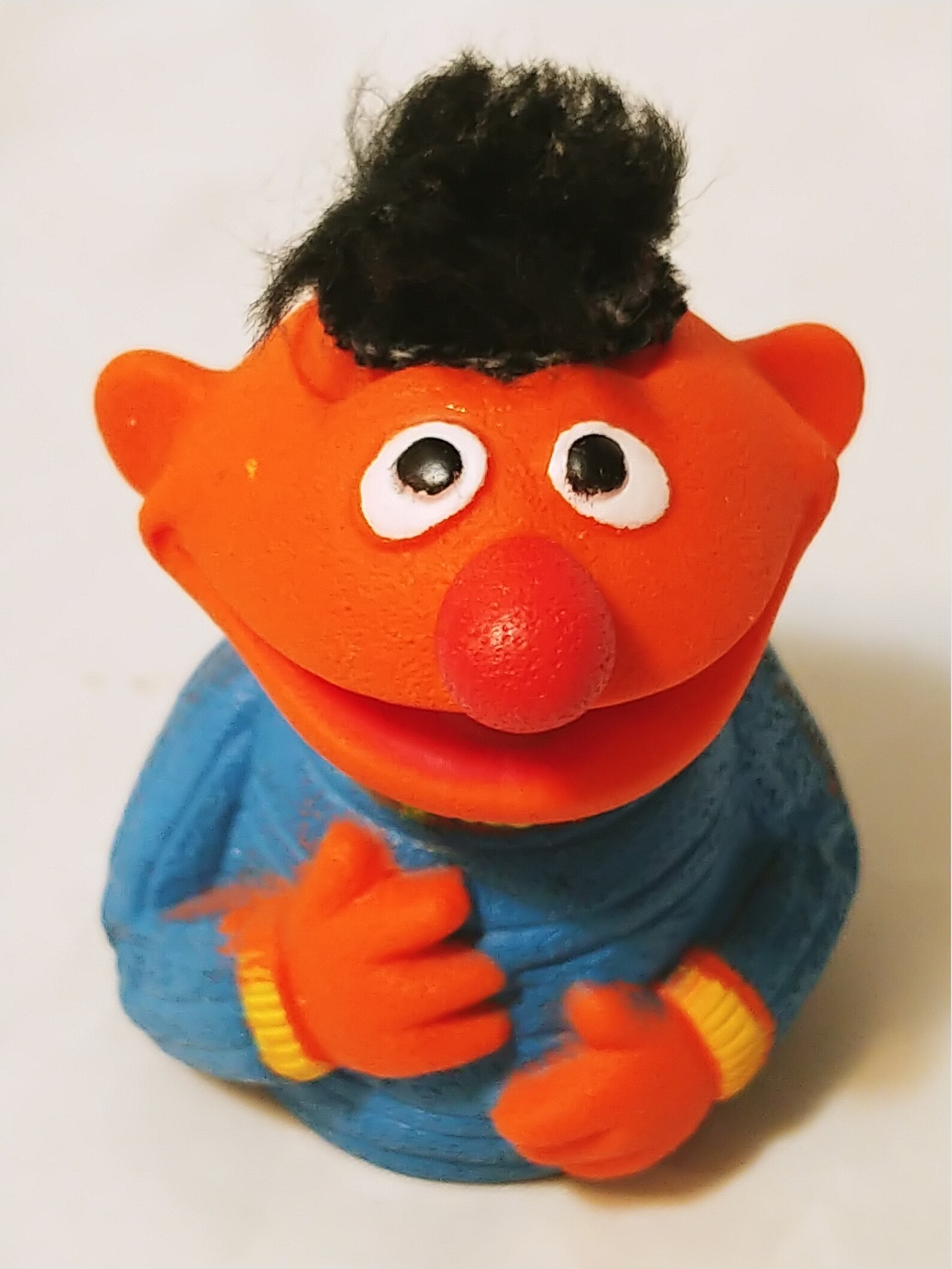 Vintage Sesame Street 1970s Ernie Finger Puppet Sesame Etsy
