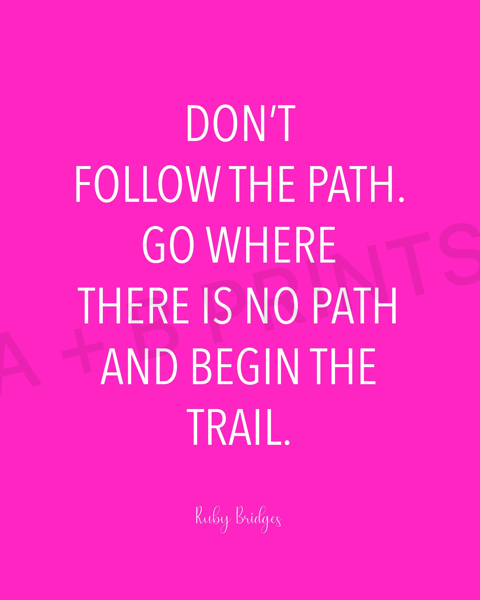 Ruby Bridges Quote Digital Download Etsy