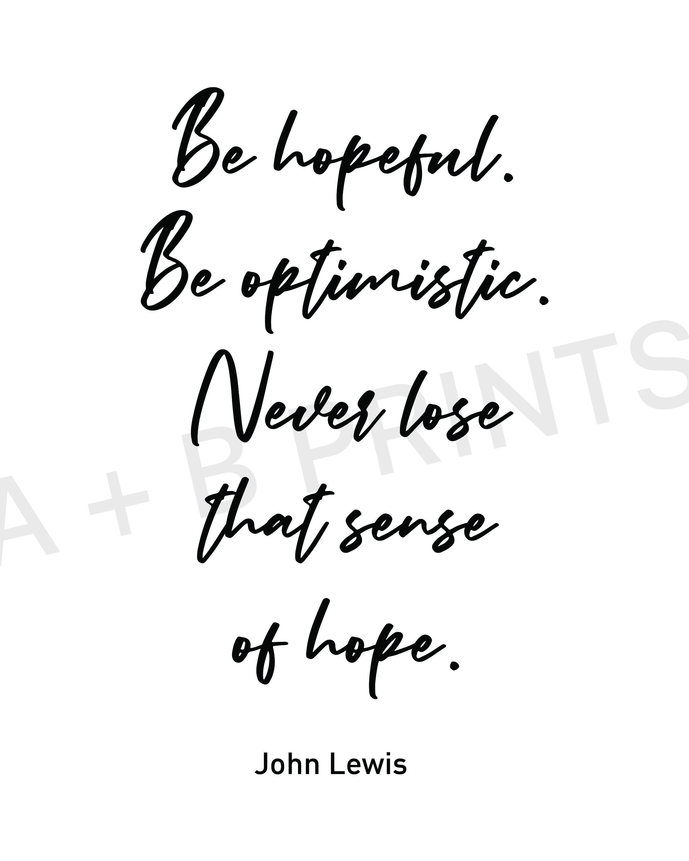 John Lewis Quote Digital Download Etsy