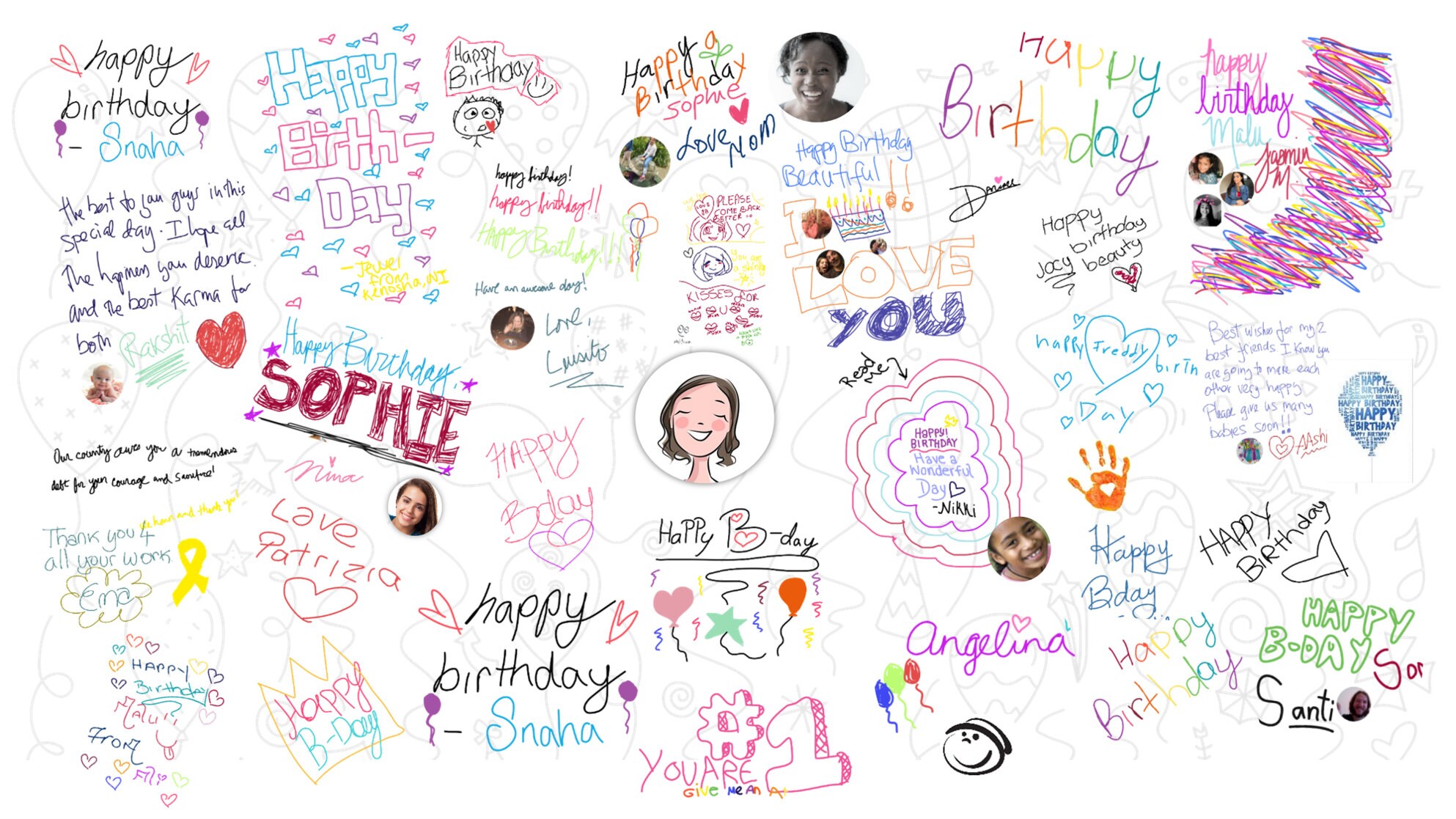 GROUP GREETING ECARD Personalized Electronic Ecard with Etsy