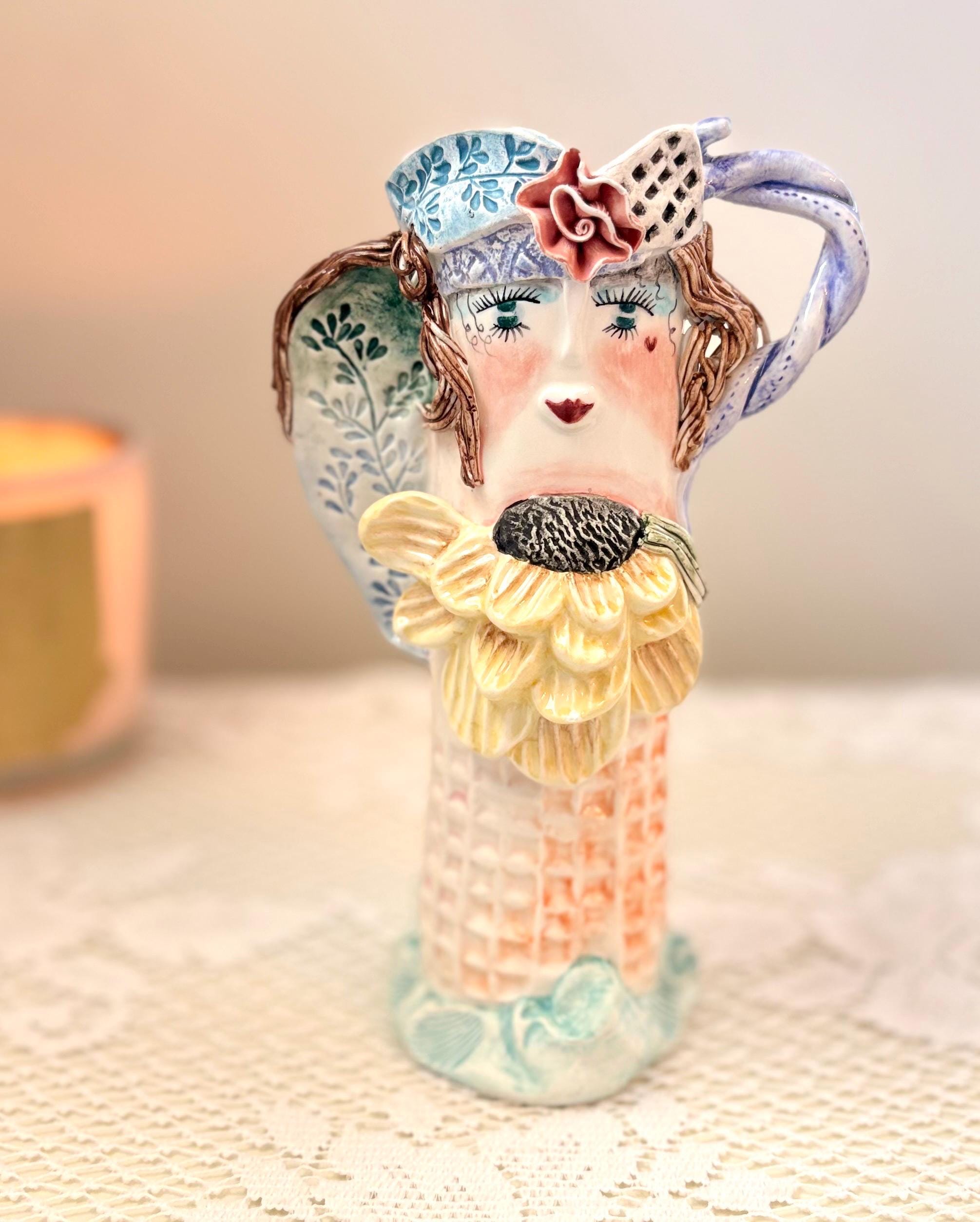 Face Vase Vintage - Etsy