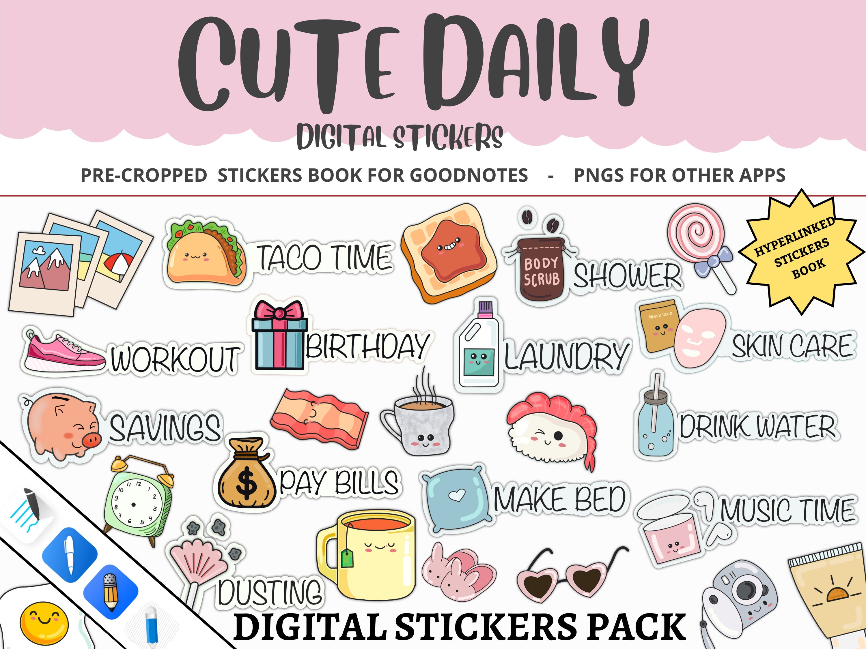 My Favorite Things Puffy Stickers