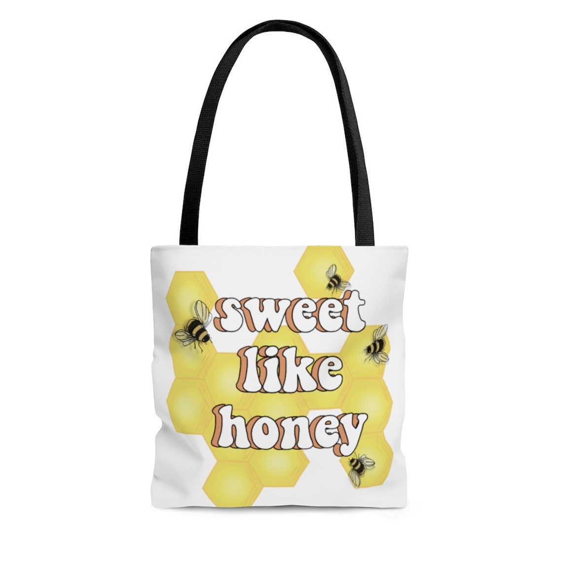 Adorable Sweet Like Honey Tote Bag Shopping Bag Polyester Bag Gift Bag ...