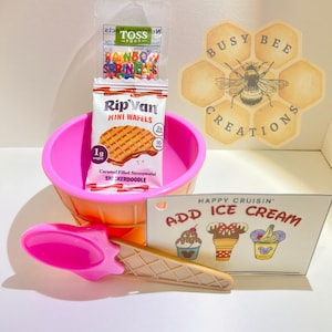 Disney Cruise Fish Extender Ice cream kit