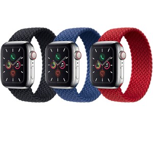 black sport loop band