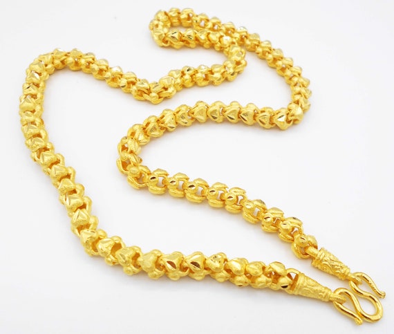 Necklace Gold Chain Link 22K 23K 24K 