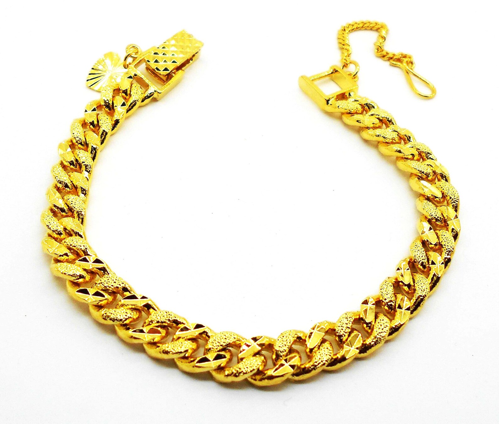 Thai Jewelry Gold Bangle Bracelet 22K 23K 24K Thai Baht Yellow Etsy