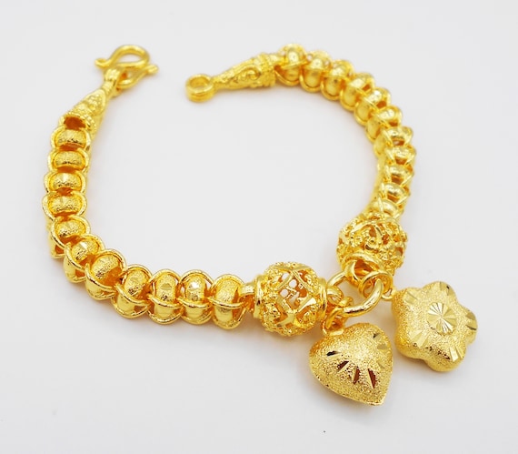 22k gold bracelets for ladies online