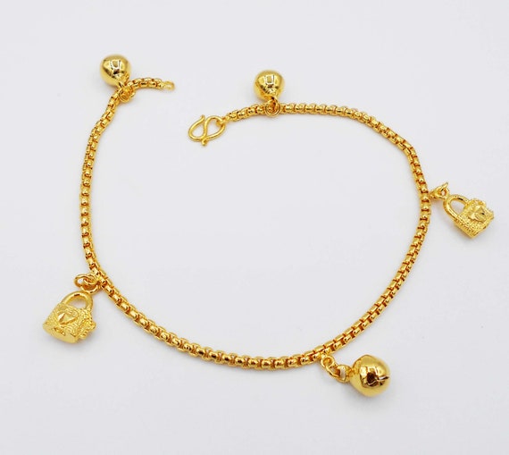 24k anklet online