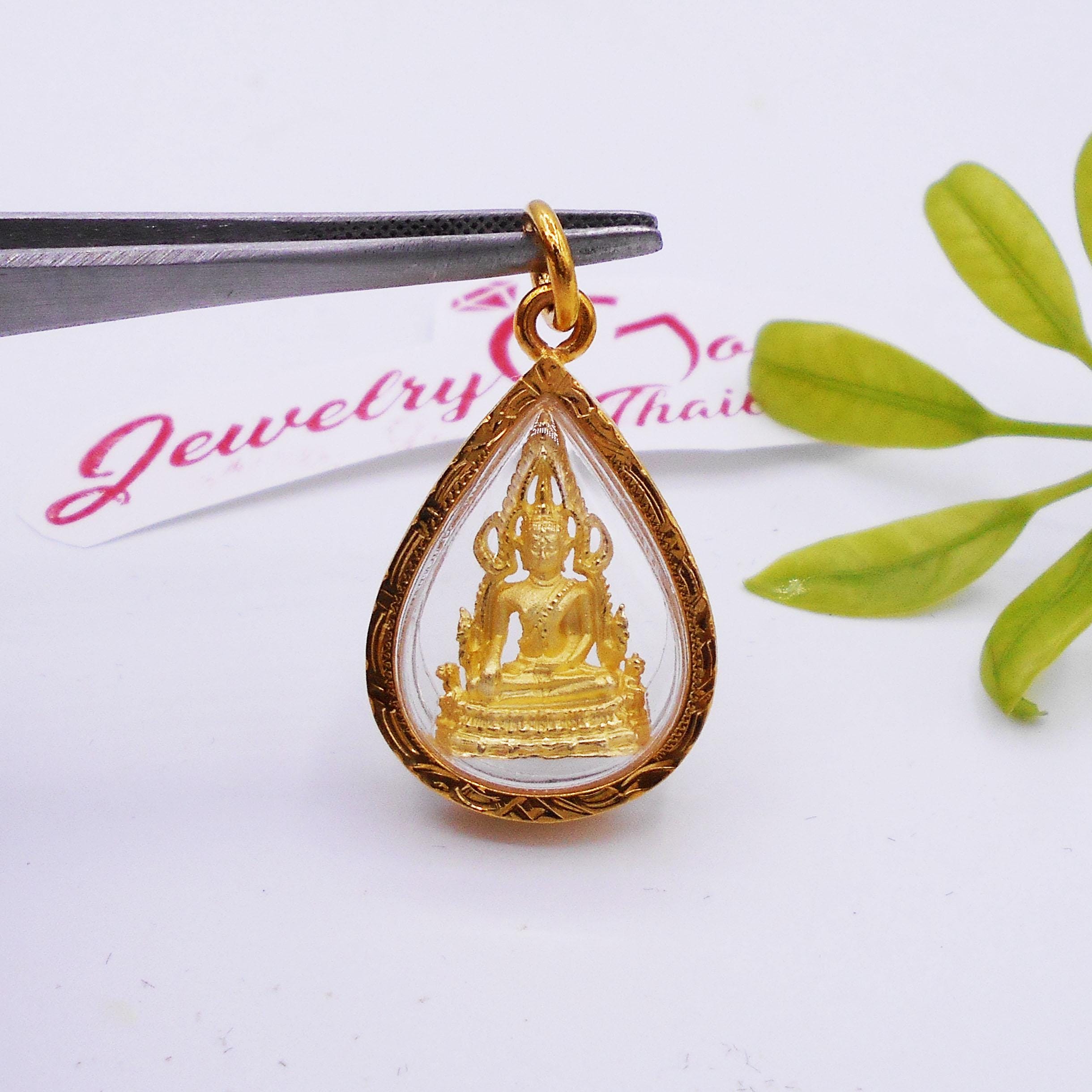Gold Thai Buddha Pendant - Etsy