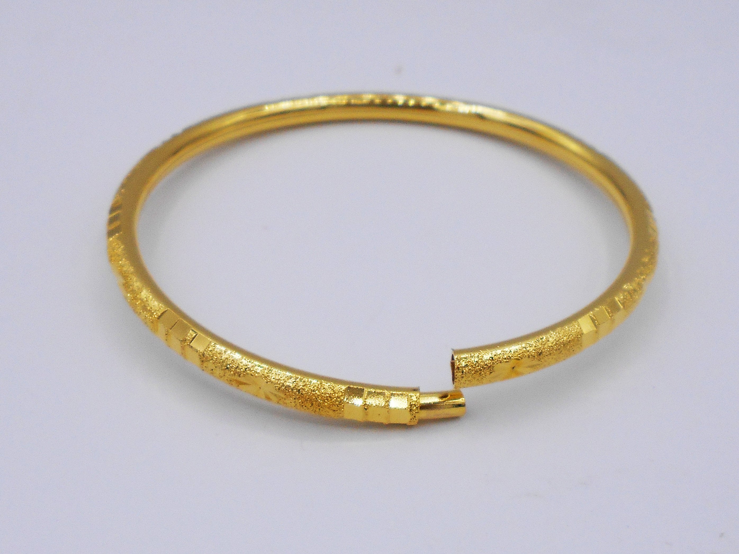 3点セット ジュエリー ハンドメイド タイ ゴールドメッキ バングル 