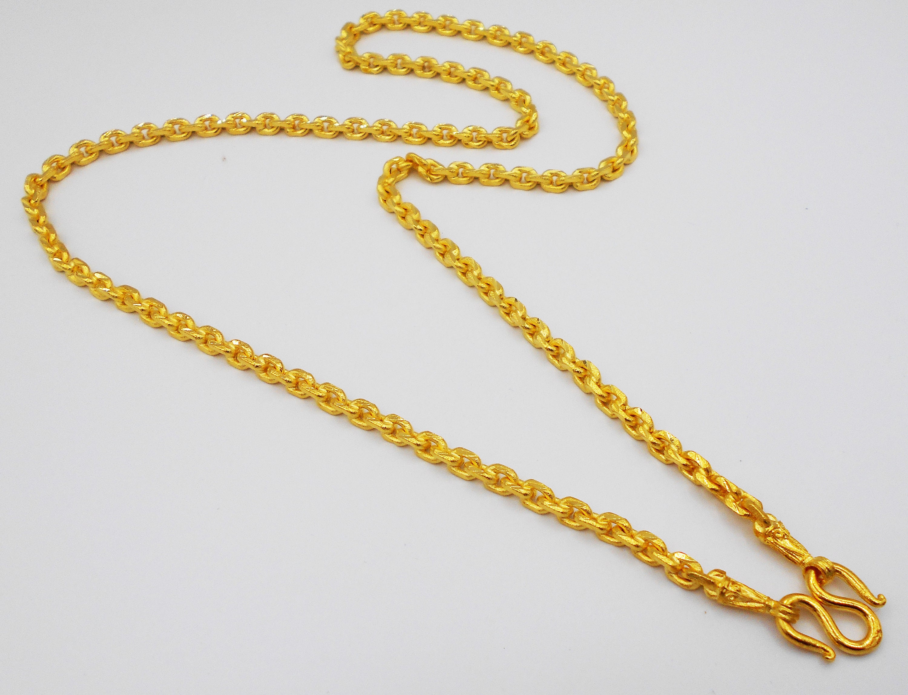 5 MM Chain Classic Necklace Gold Chain 