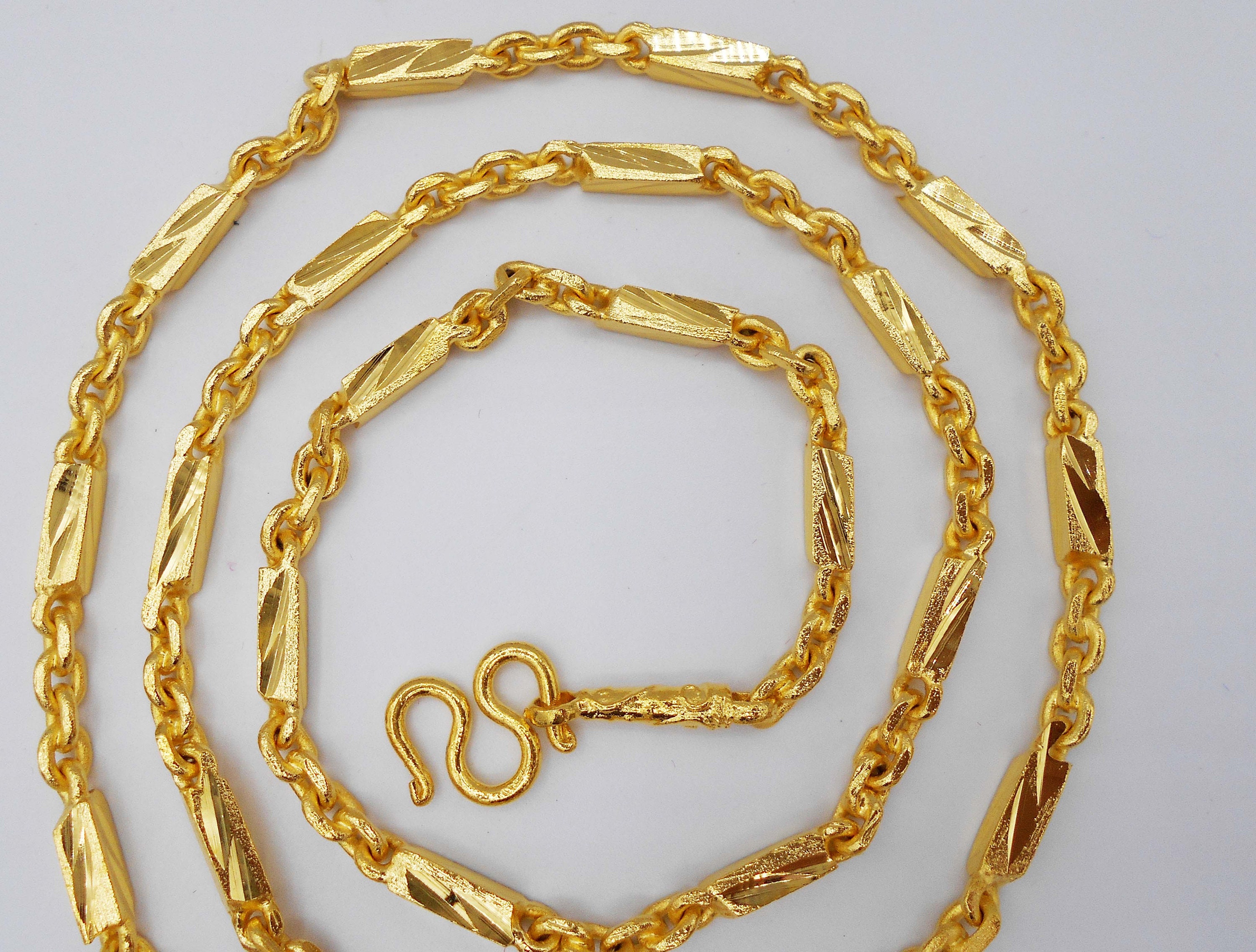 3 MM Gold Chain 22K 23K 24K Thai Baht 