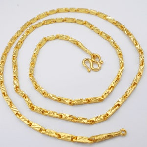 5 Mm Rope Chain Necklace Gold Chain 26 